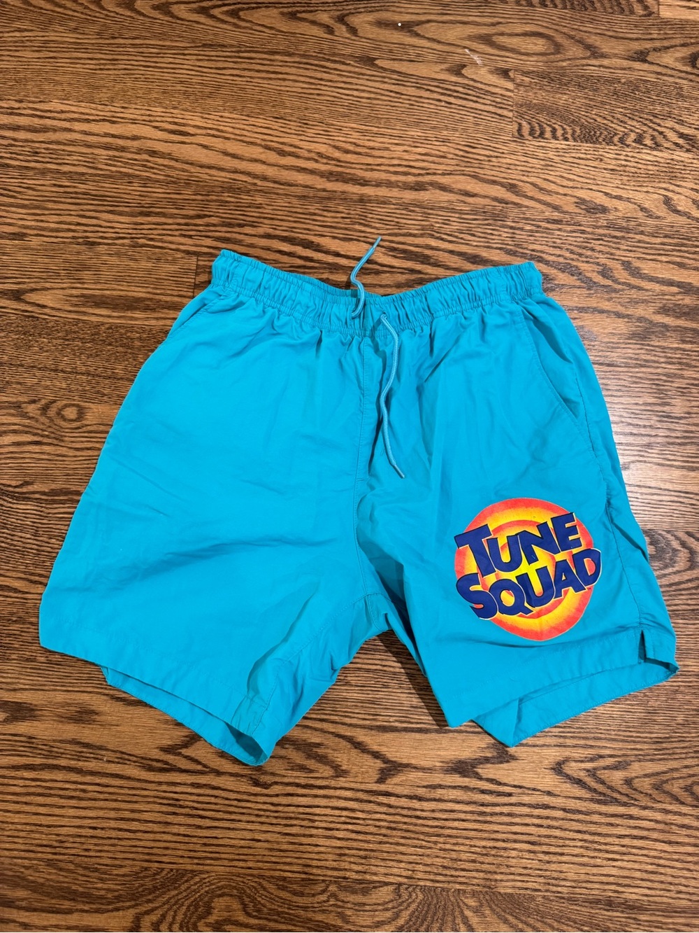 PacSun Space Jam Tune Squad Shorts Men’s Medium Blue Retro